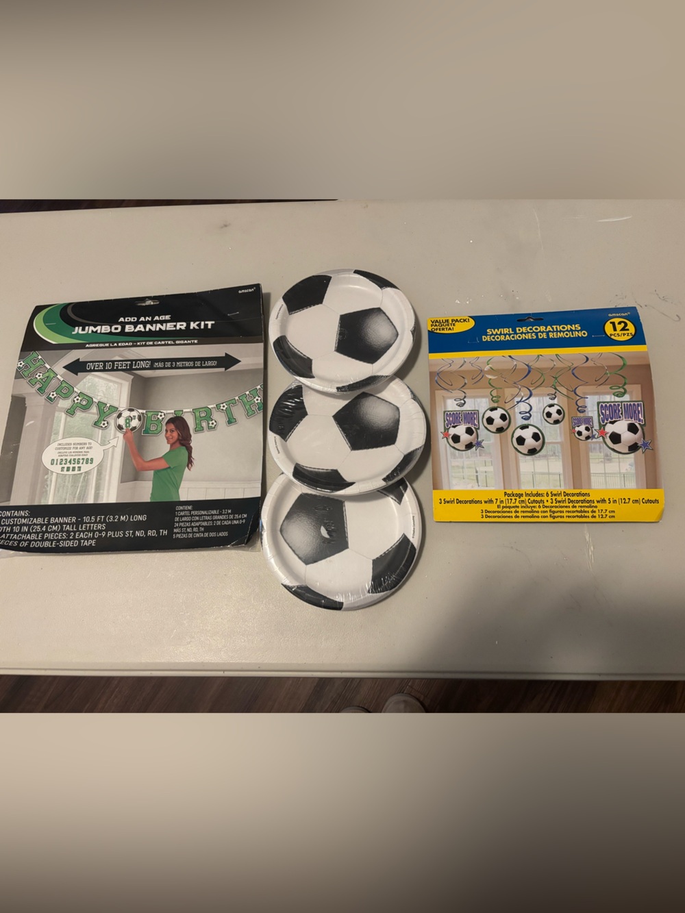 Soccer Party Decoration Bundle